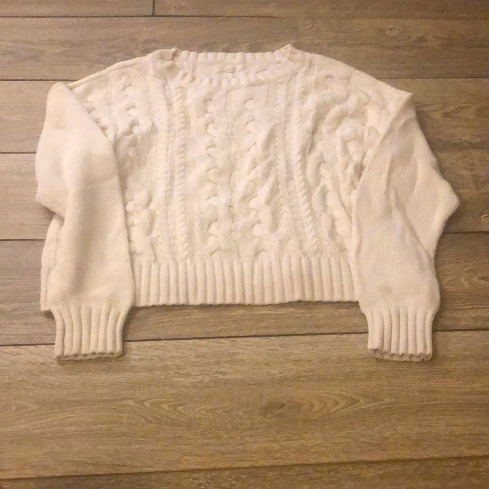 White sweater